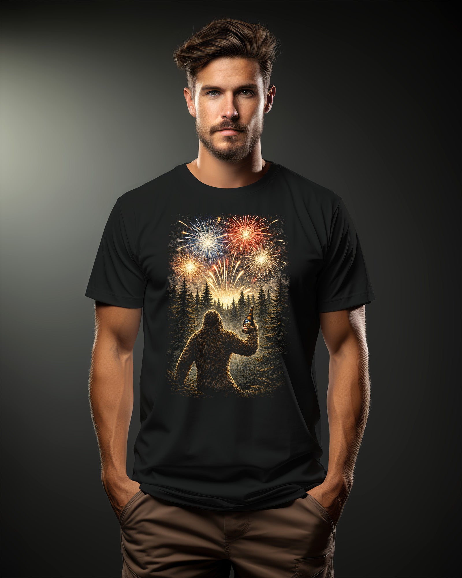 Bigfoot 4th of July Shirt