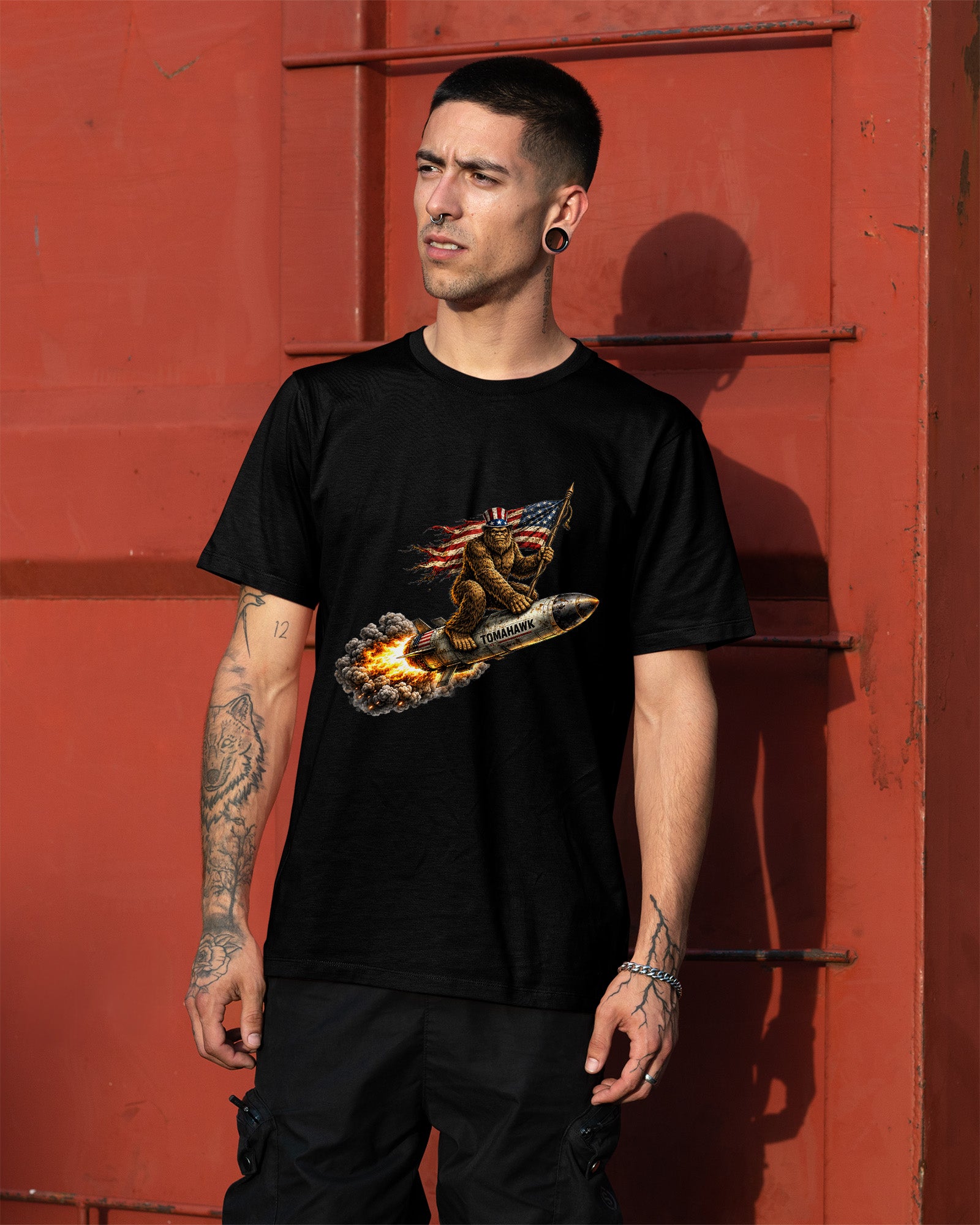 Bigfoot Tomahawk Shirt