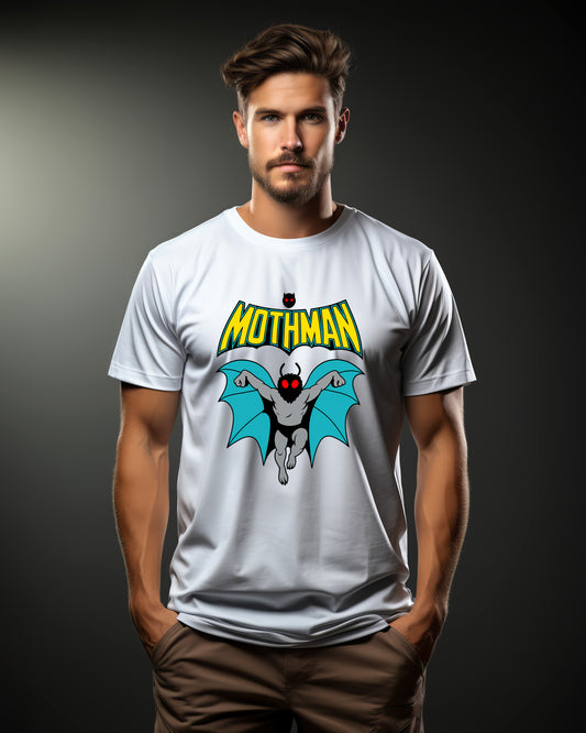 Retro Mothman Hero Graphic T-Shirt