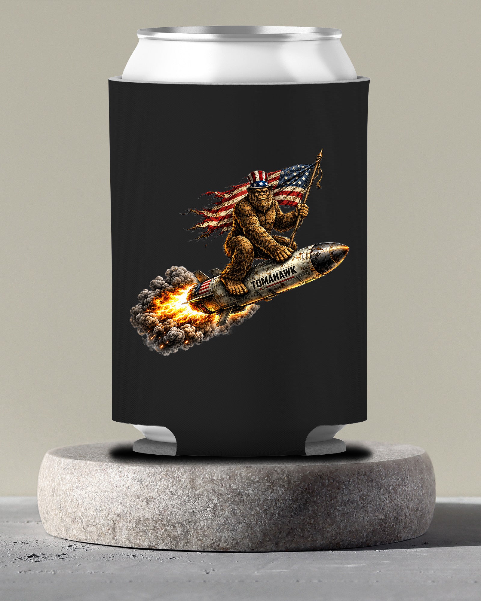 Bigfoot Tomahawk Can Cooler