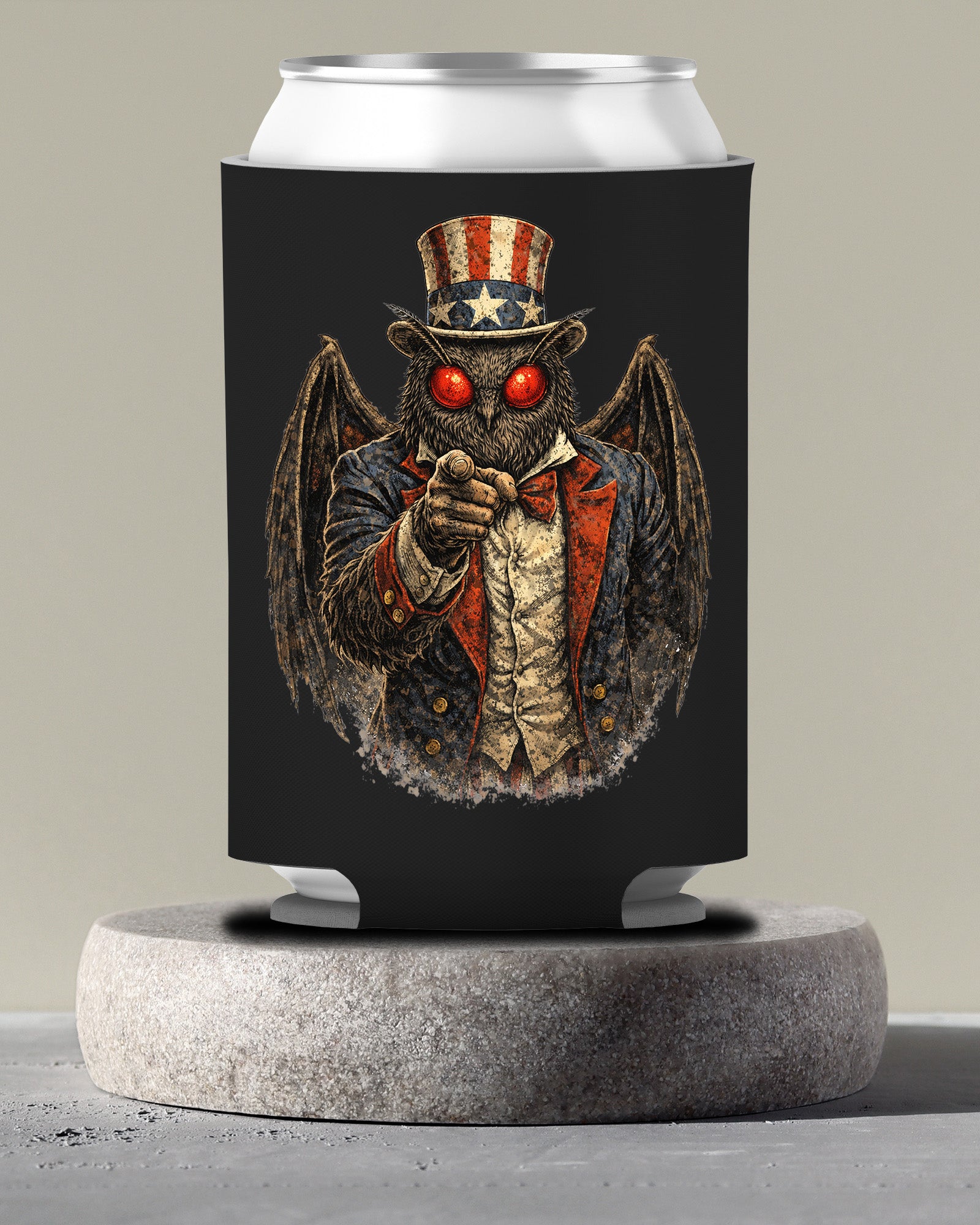 Mothman Uncle Sam Can Cooler