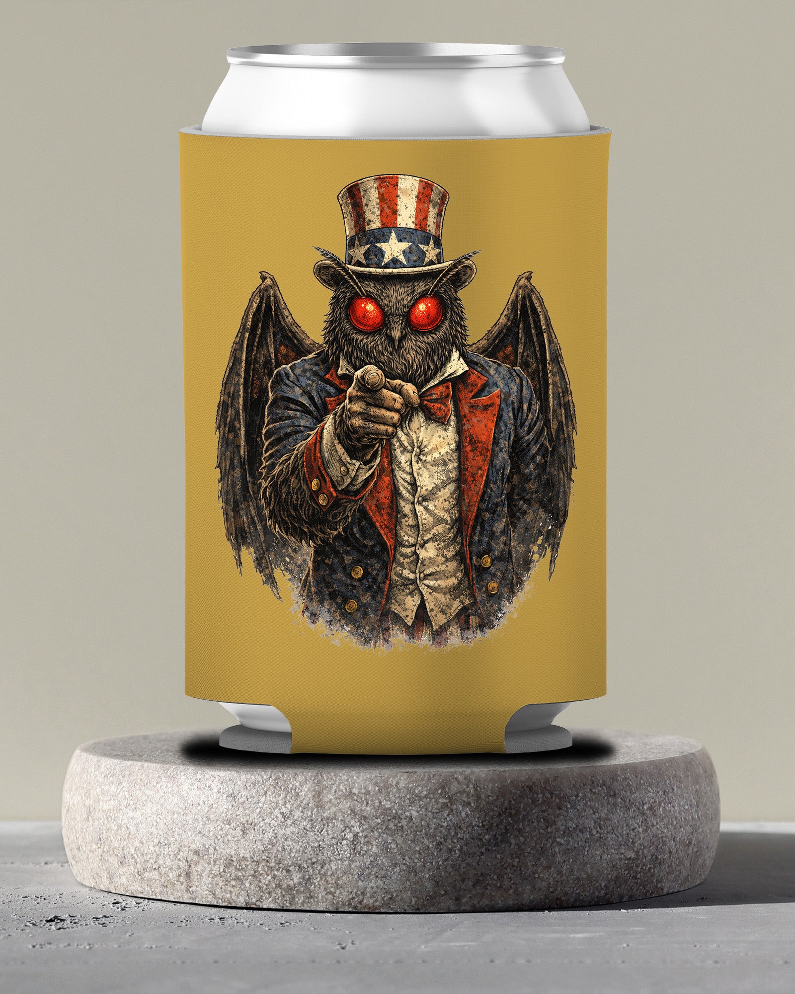 Mothman Uncle Sam Can Cooler