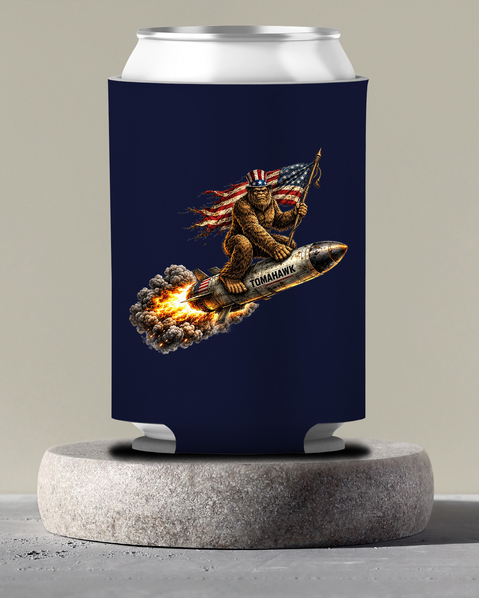 Bigfoot Tomahawk Can Cooler
