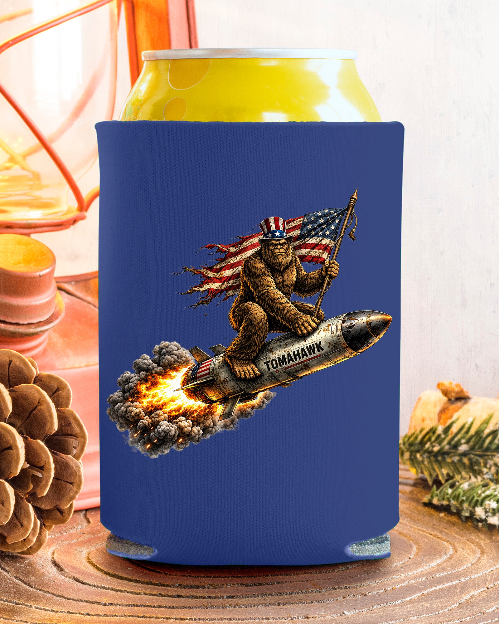 Bigfoot Tomahawk Can Cooler