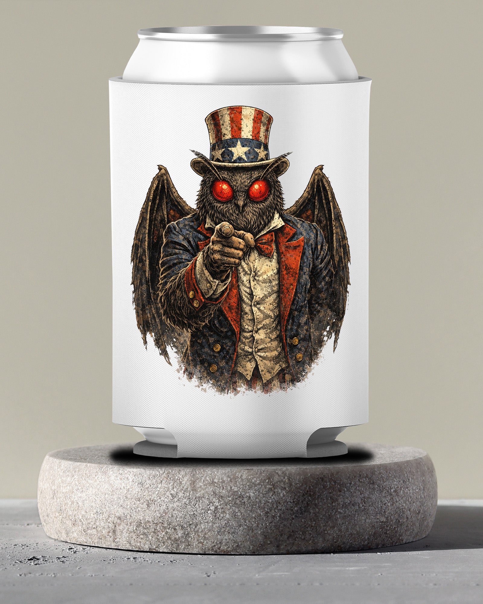 Mothman Uncle Sam Can Cooler