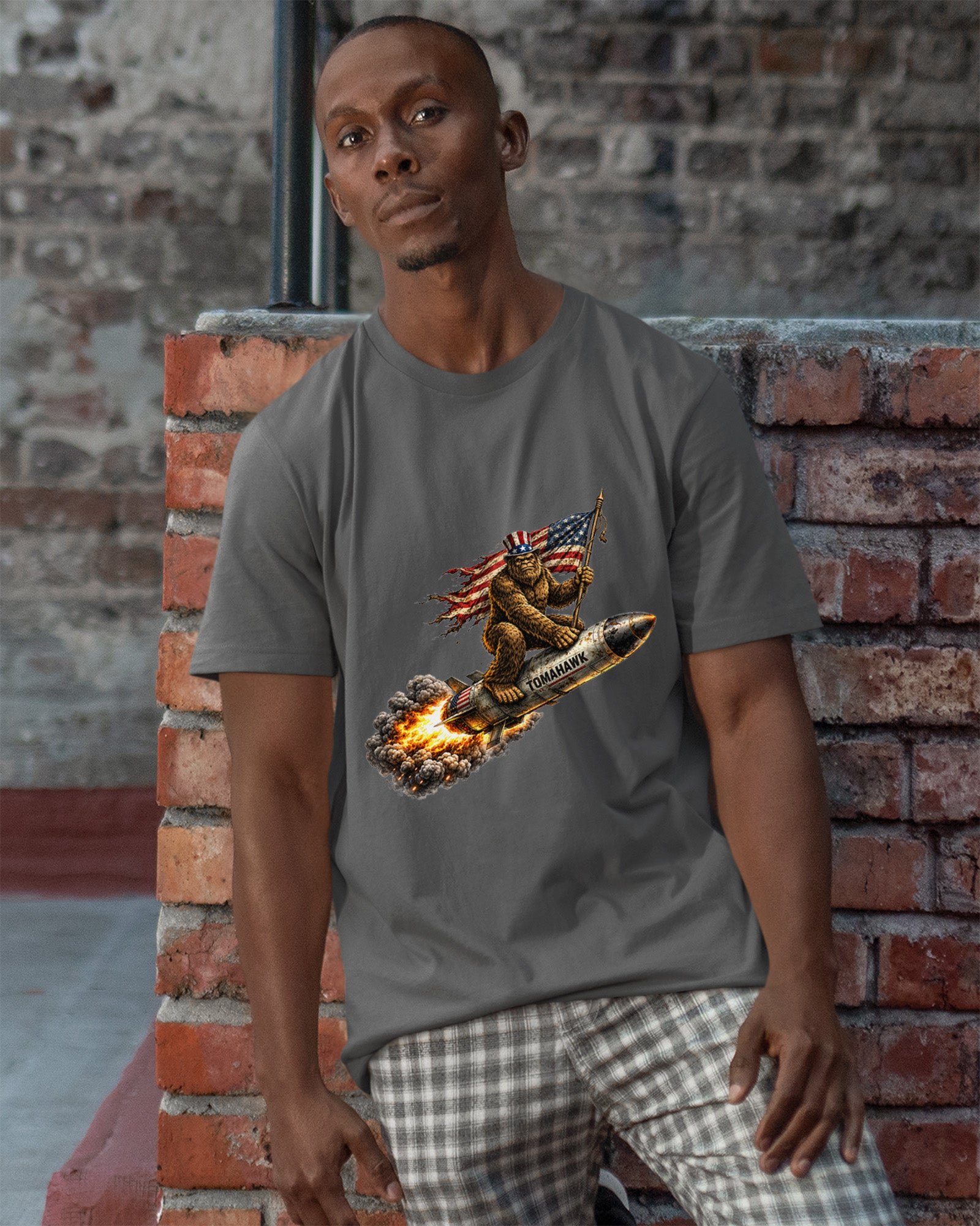 Bigfoot Tomahawk Shirt