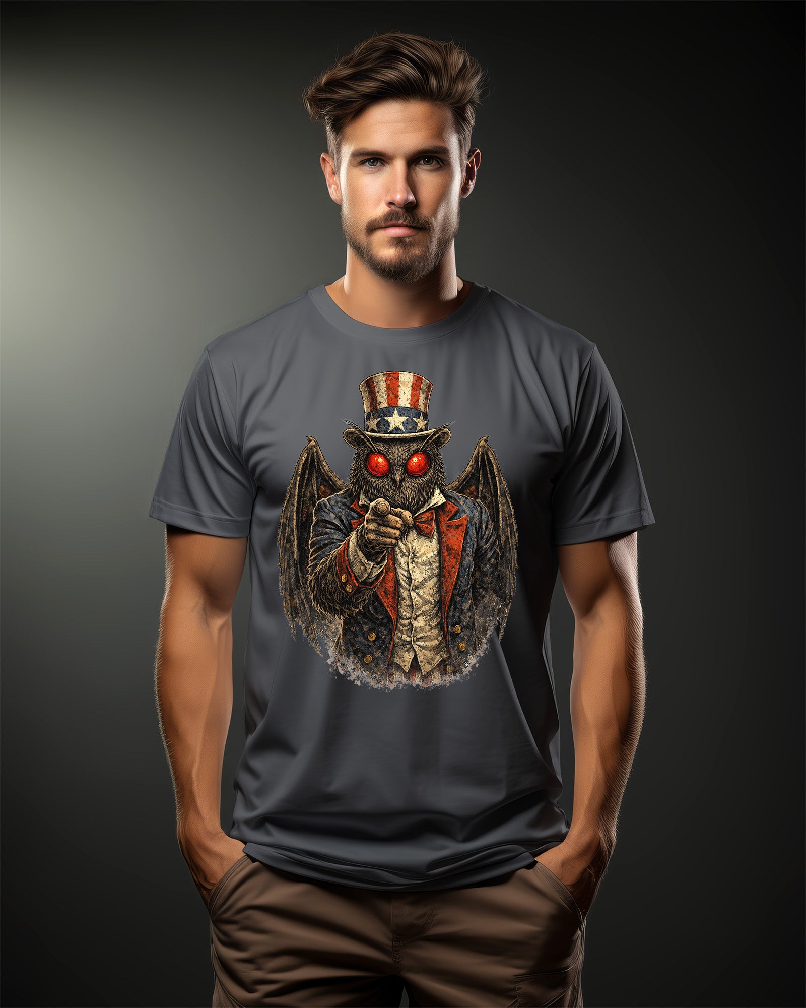 Mothman Uncle Sam Shirt