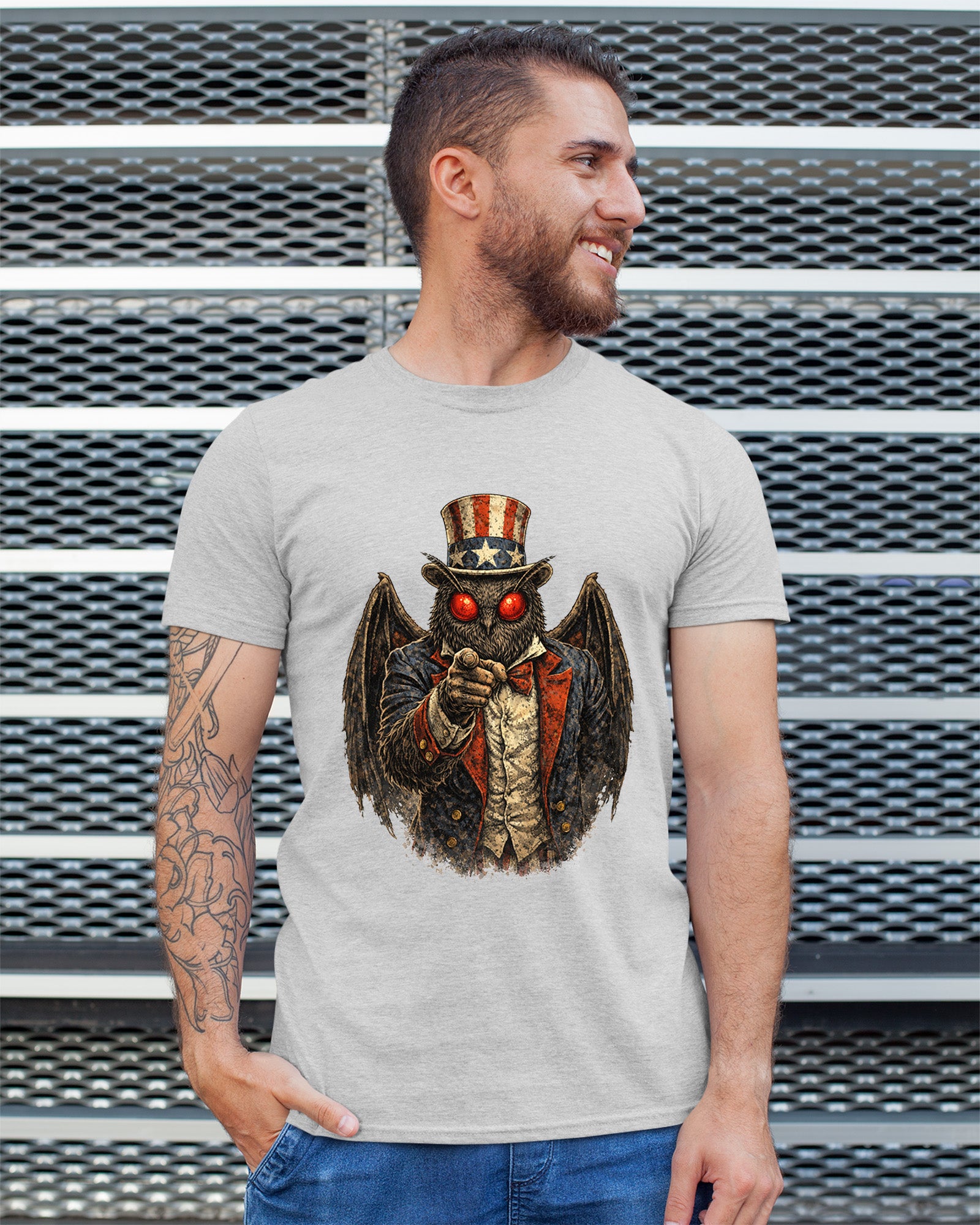 Mothman Uncle Sam Shirt