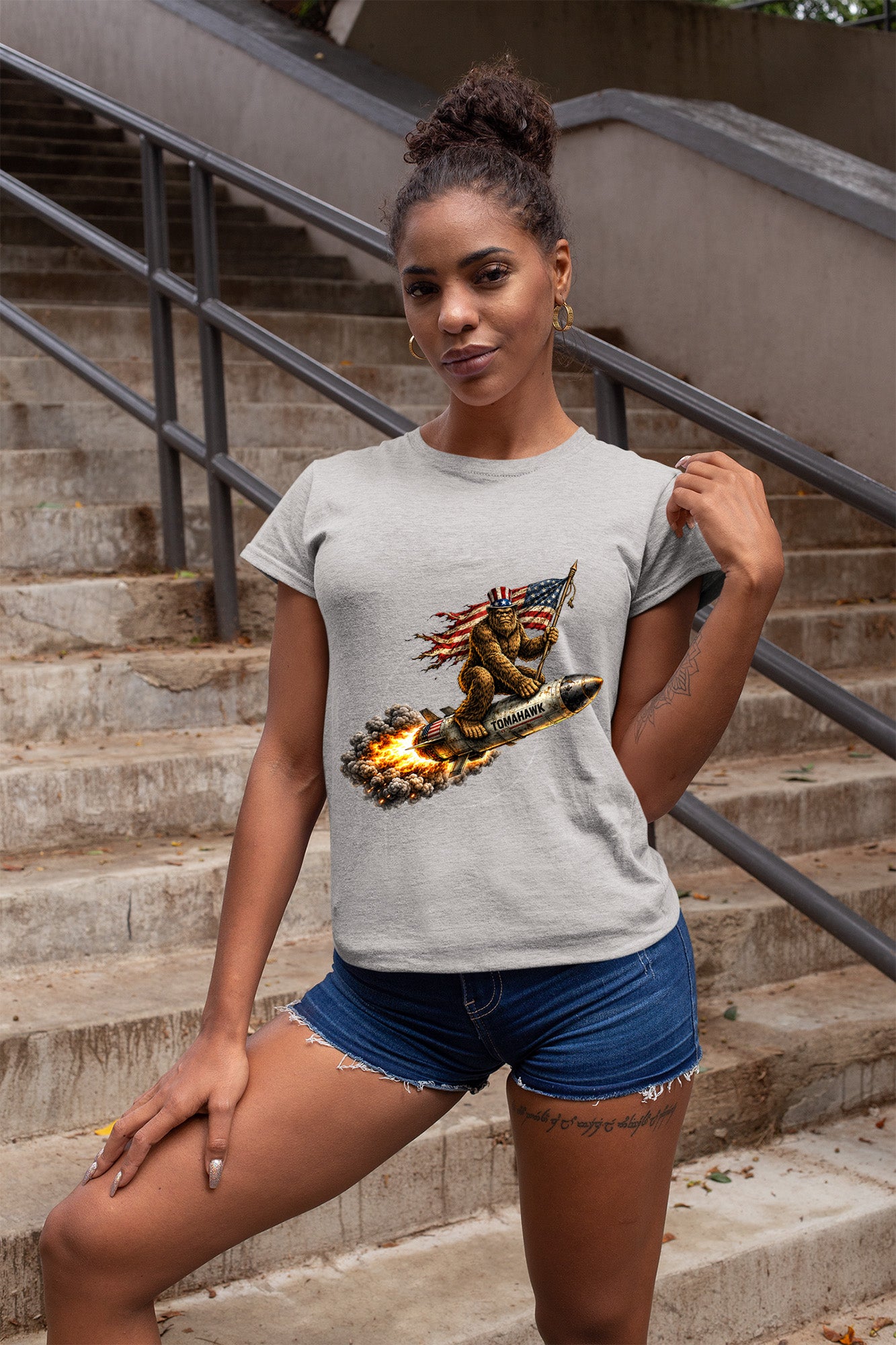 Bigfoot Tomahawk Shirt