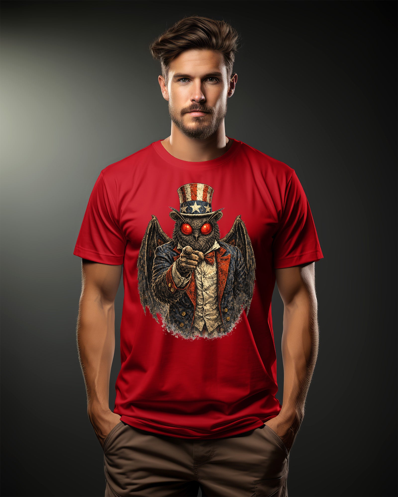 Mothman Uncle Sam Shirt