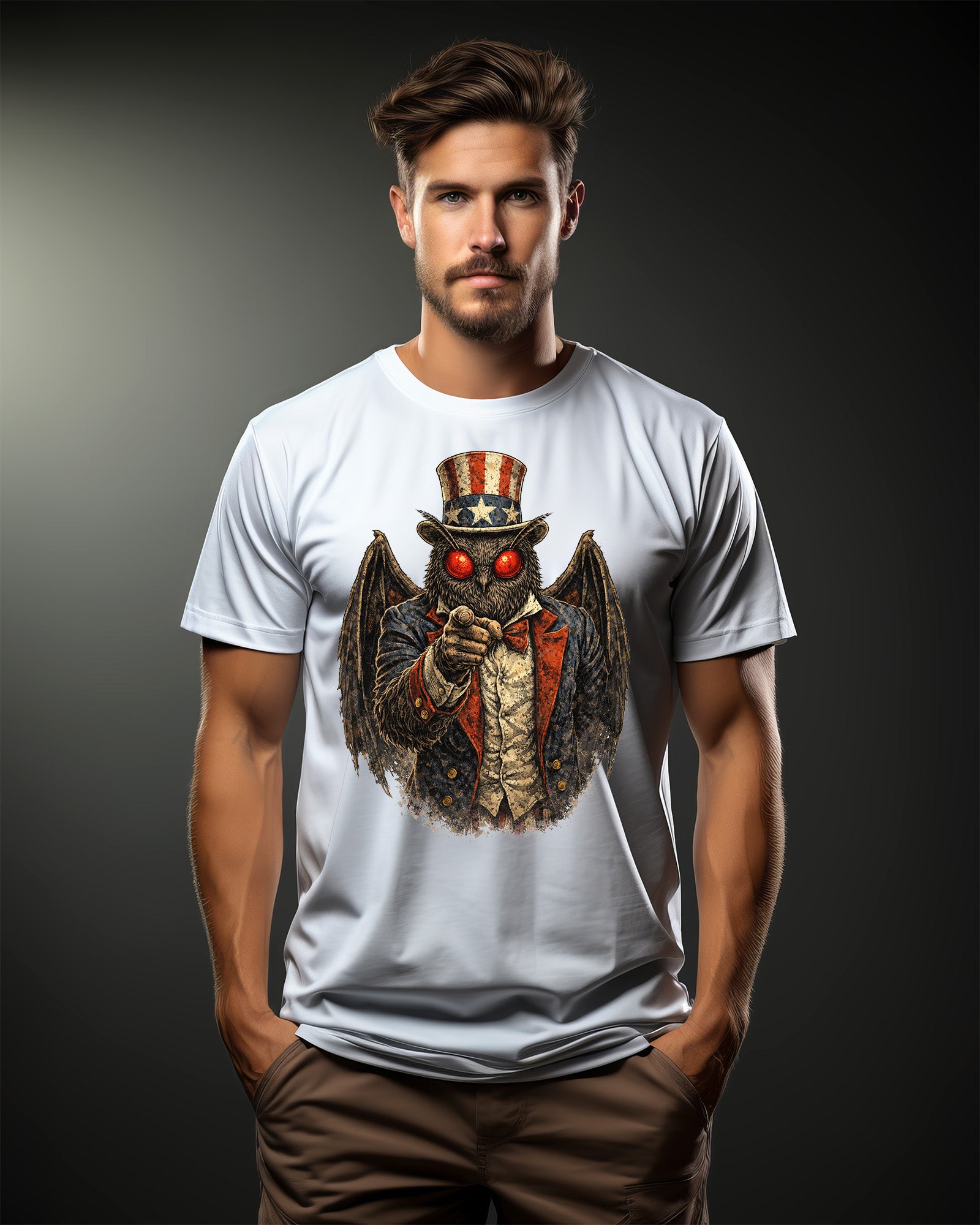 Mothman Uncle Sam Shirt