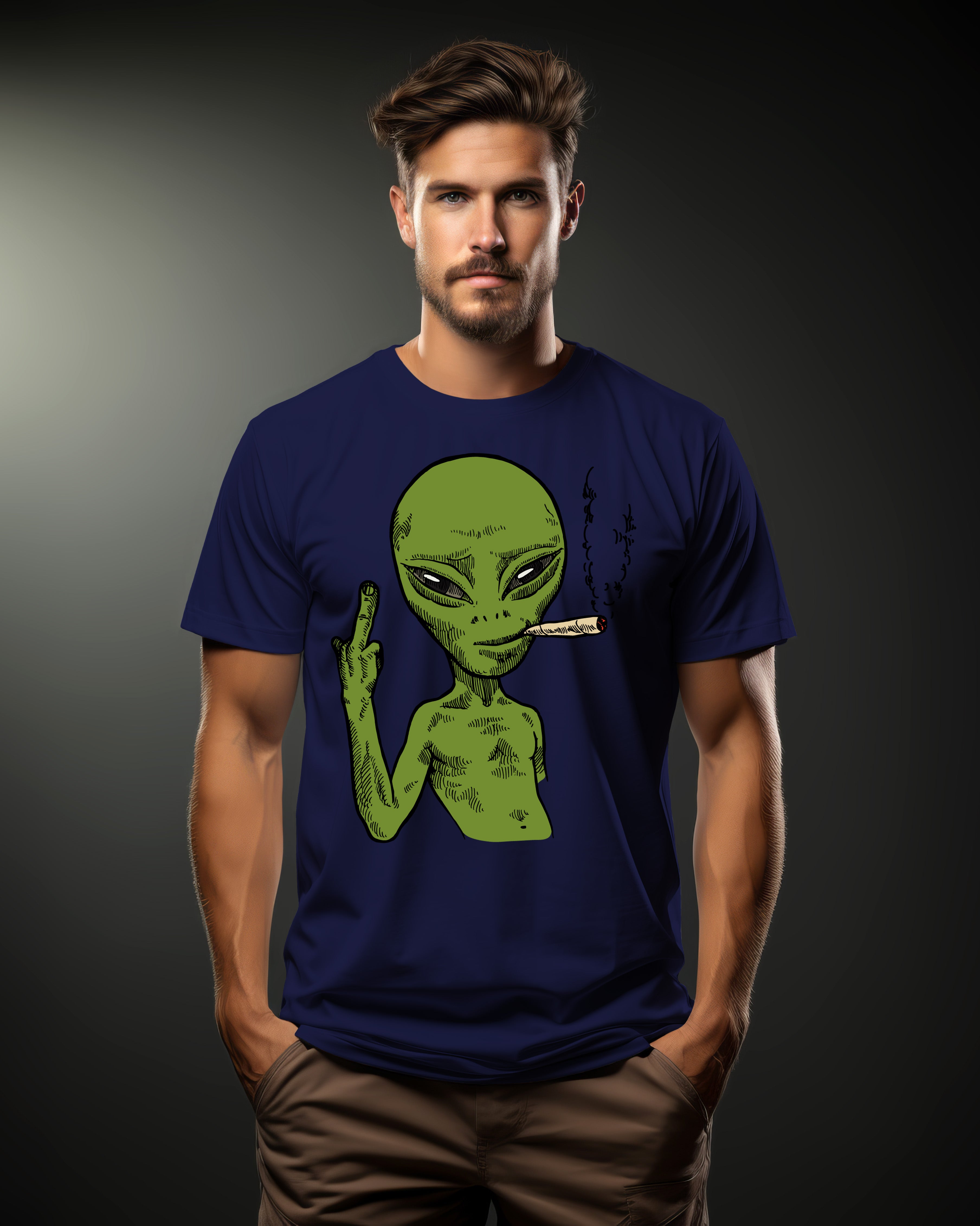 Rebel Alien Graphic T-Shirt