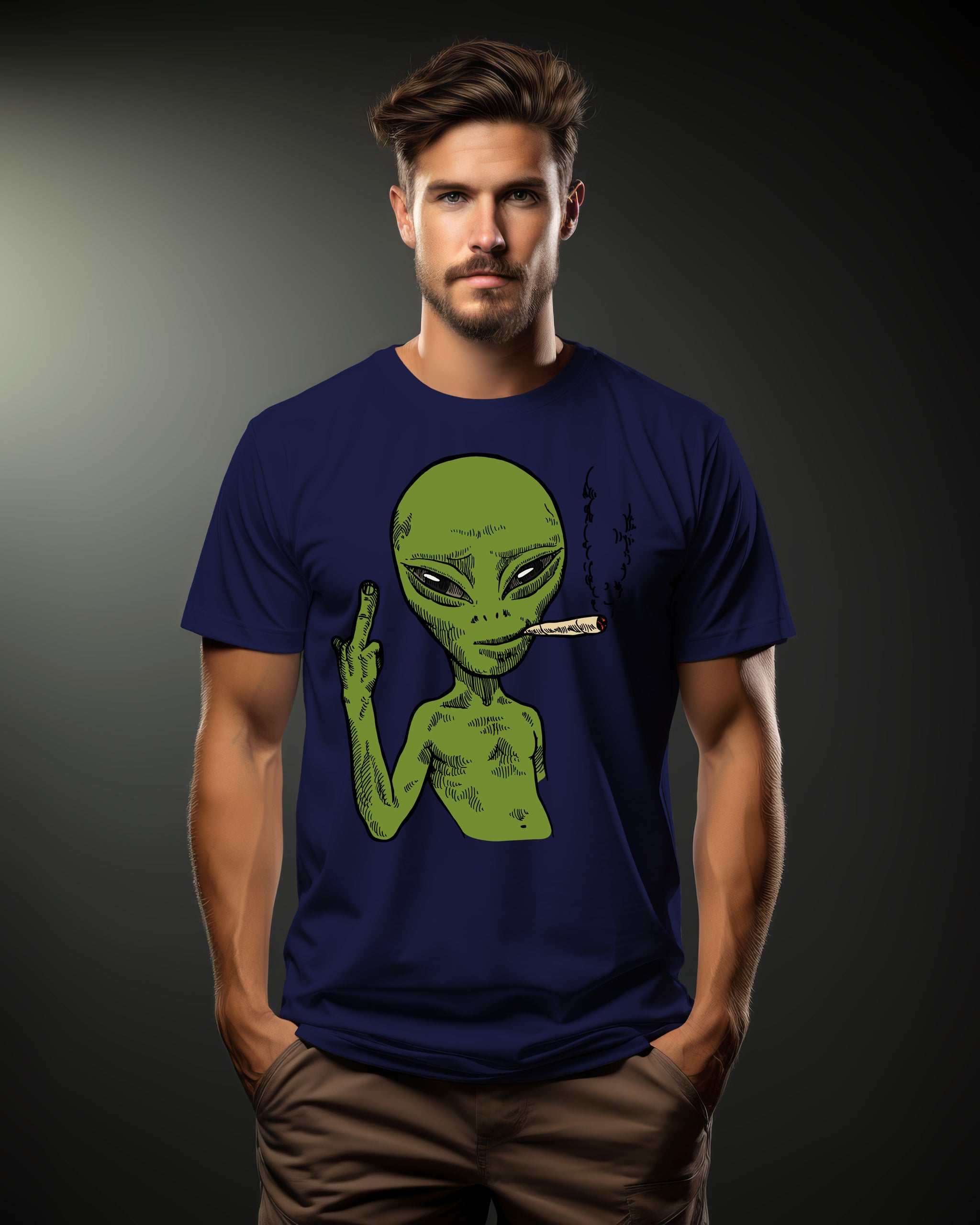 Rebel Alien Graphic T-Shirt