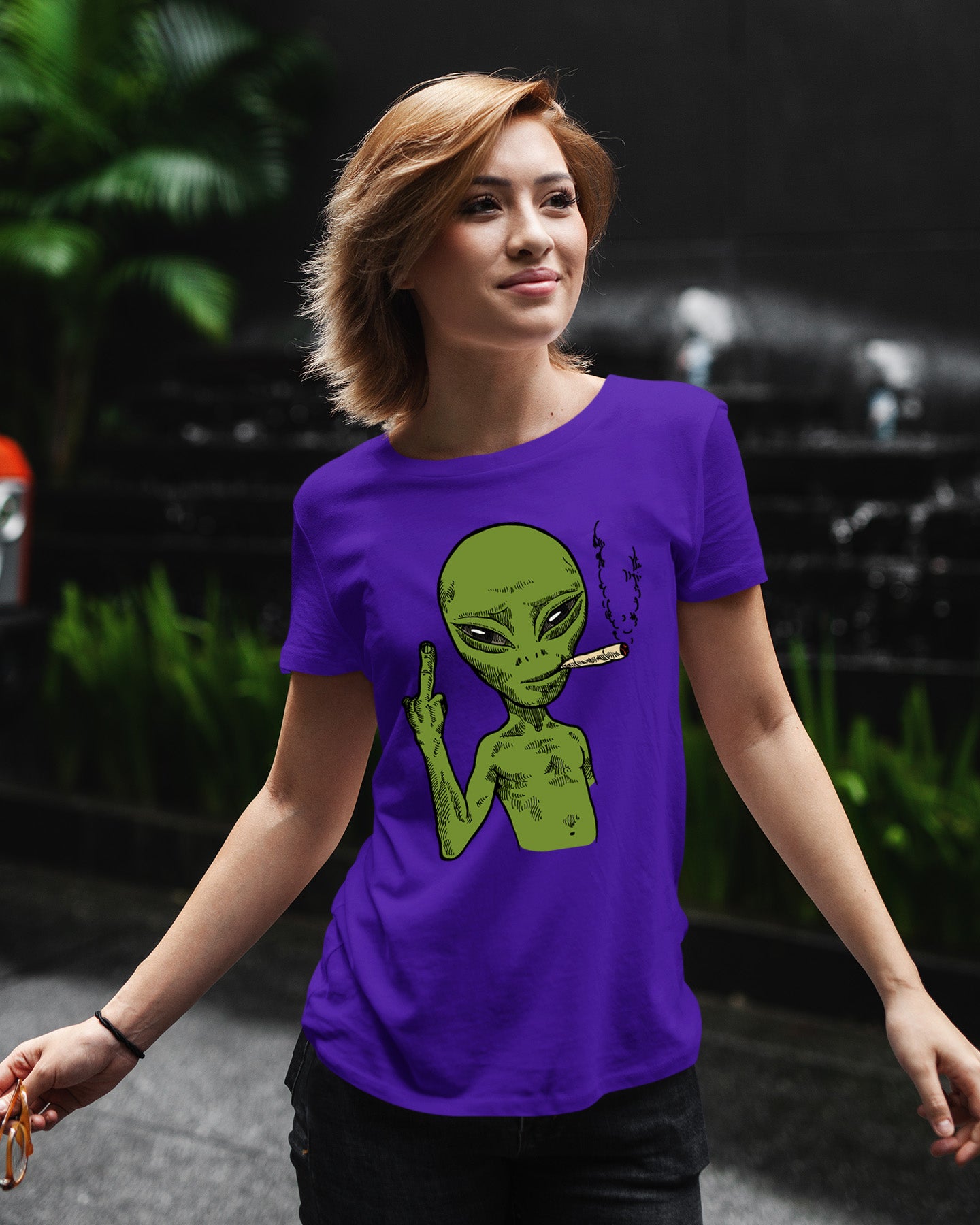 Rebel Alien Graphic T-Shirt