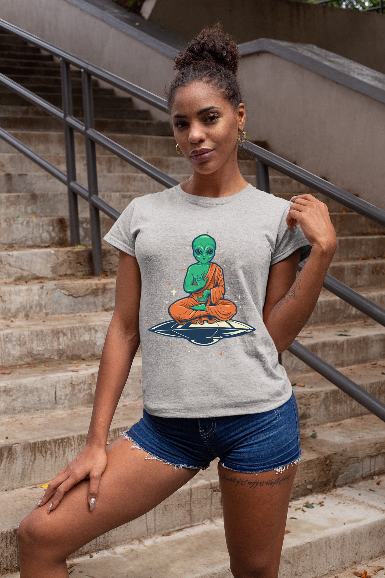 Alien Buddha T-Shirt