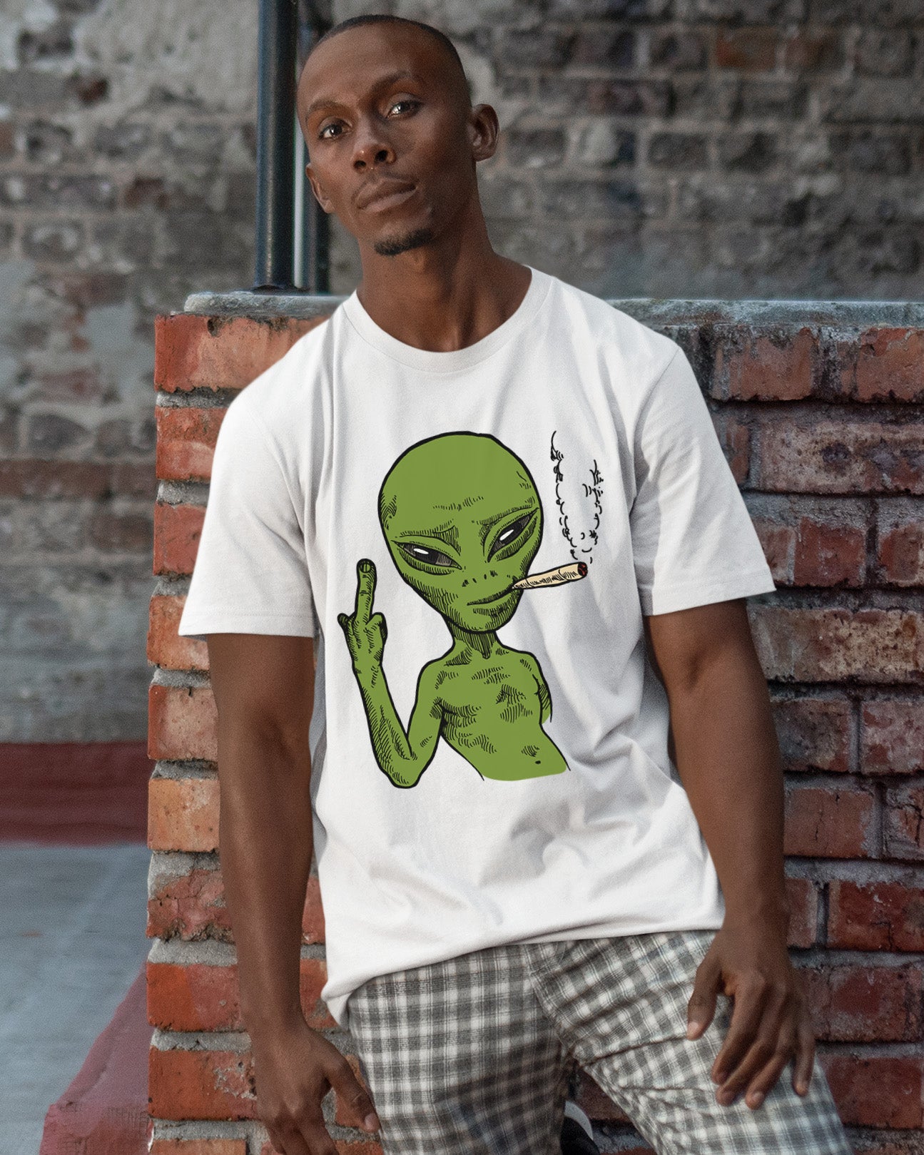 Rebel Alien Graphic T-Shirt