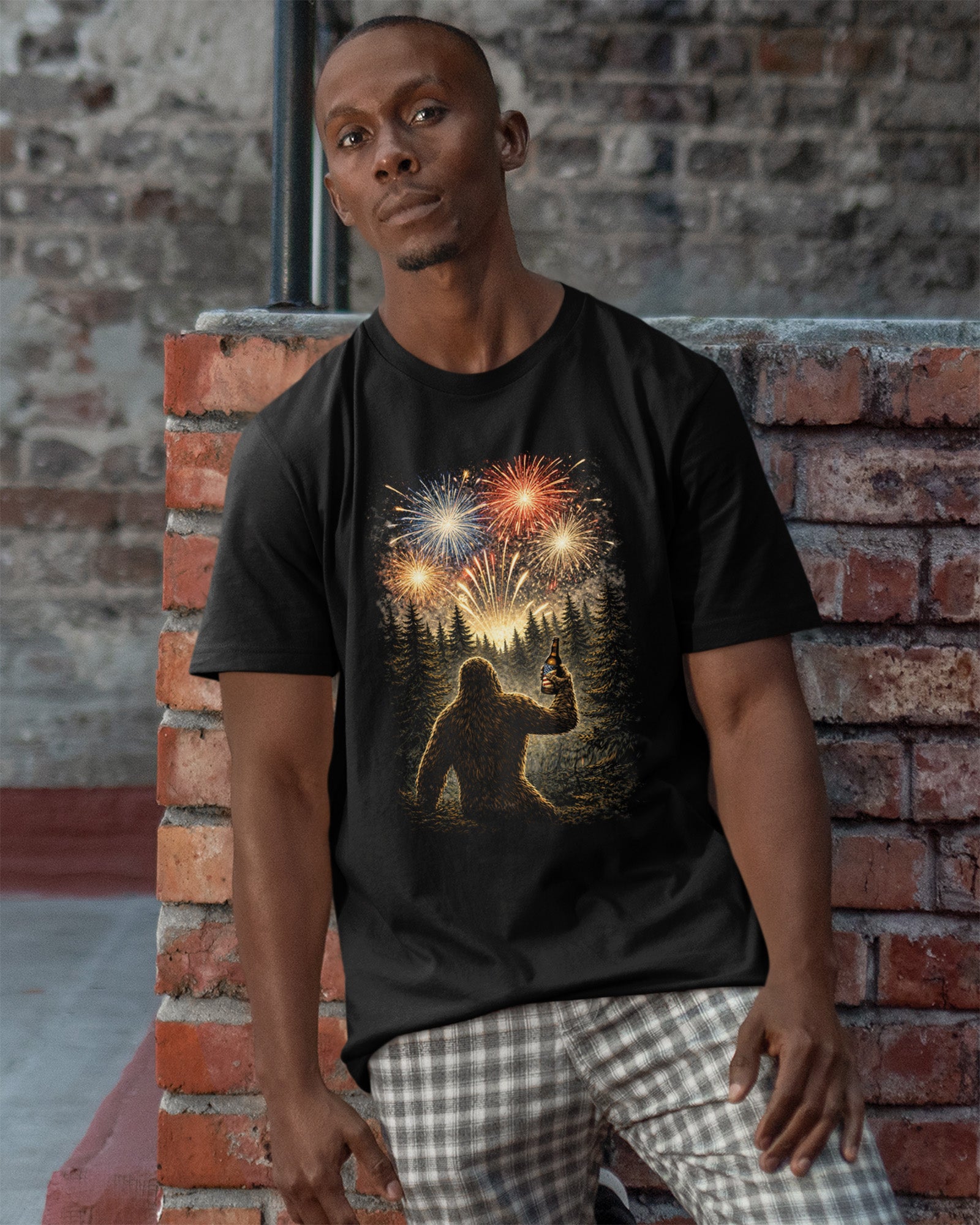 Bigfoot 4th of July Shirt