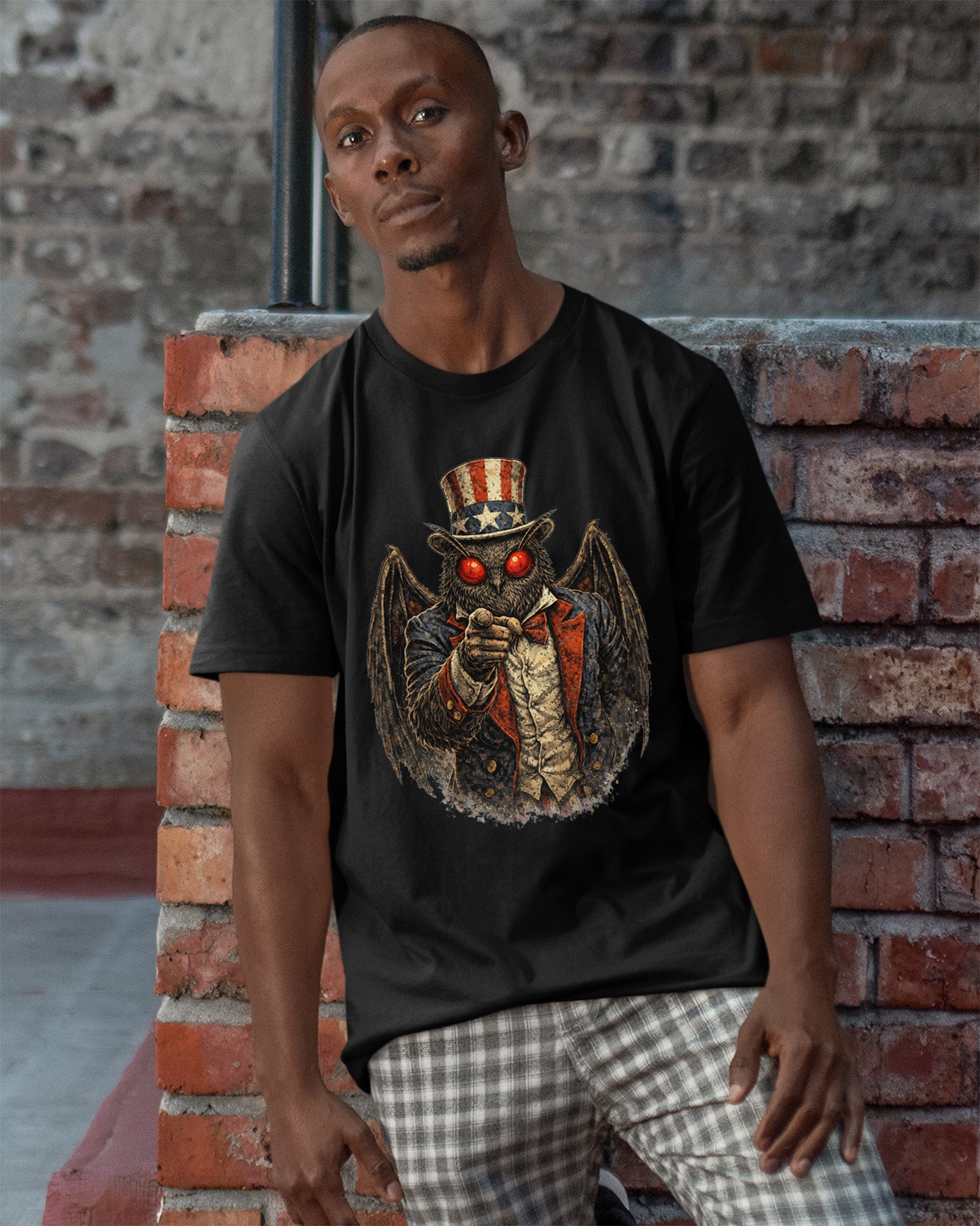 Mothman Uncle Sam Shirt