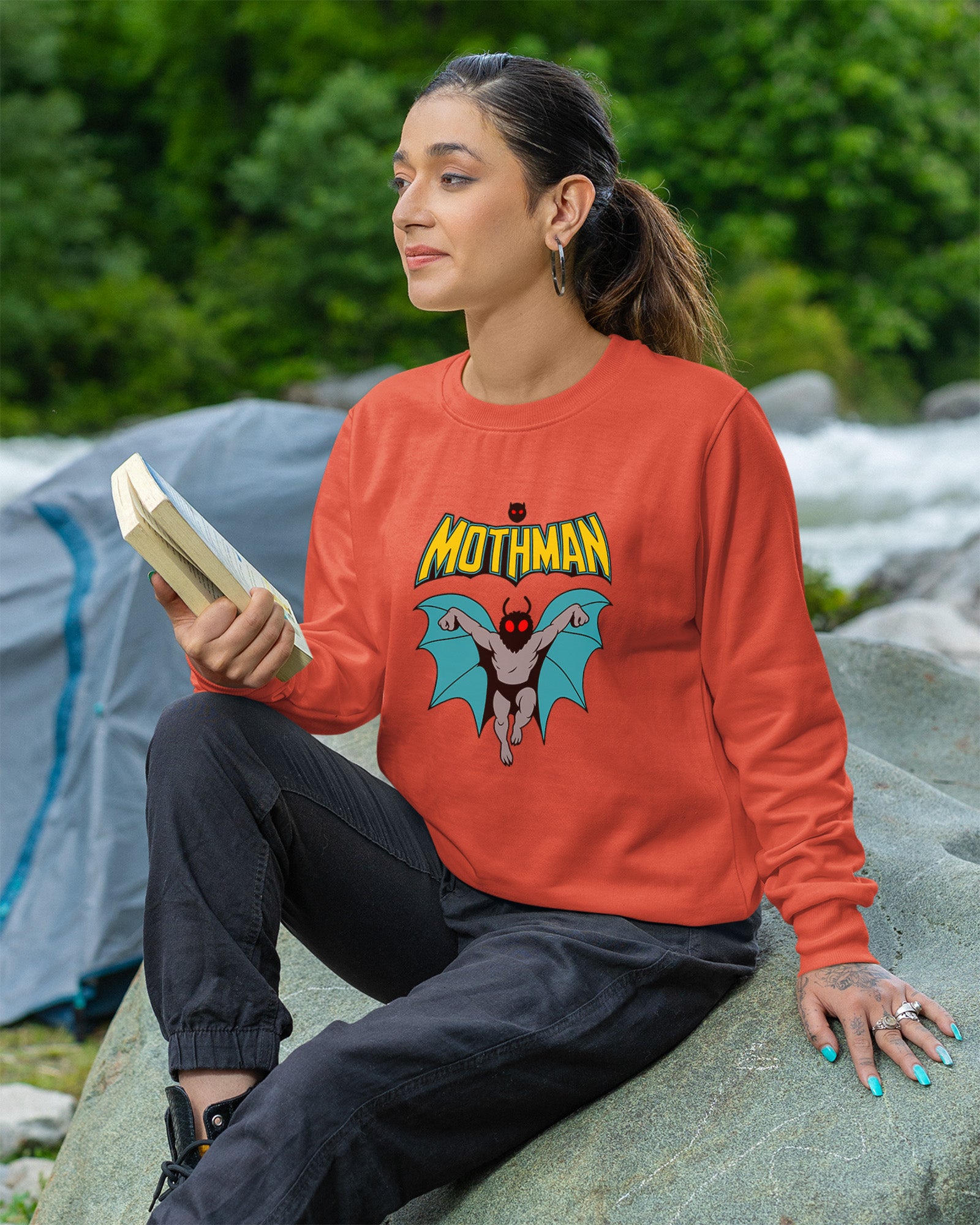 Mothman Comic Sweatshirt