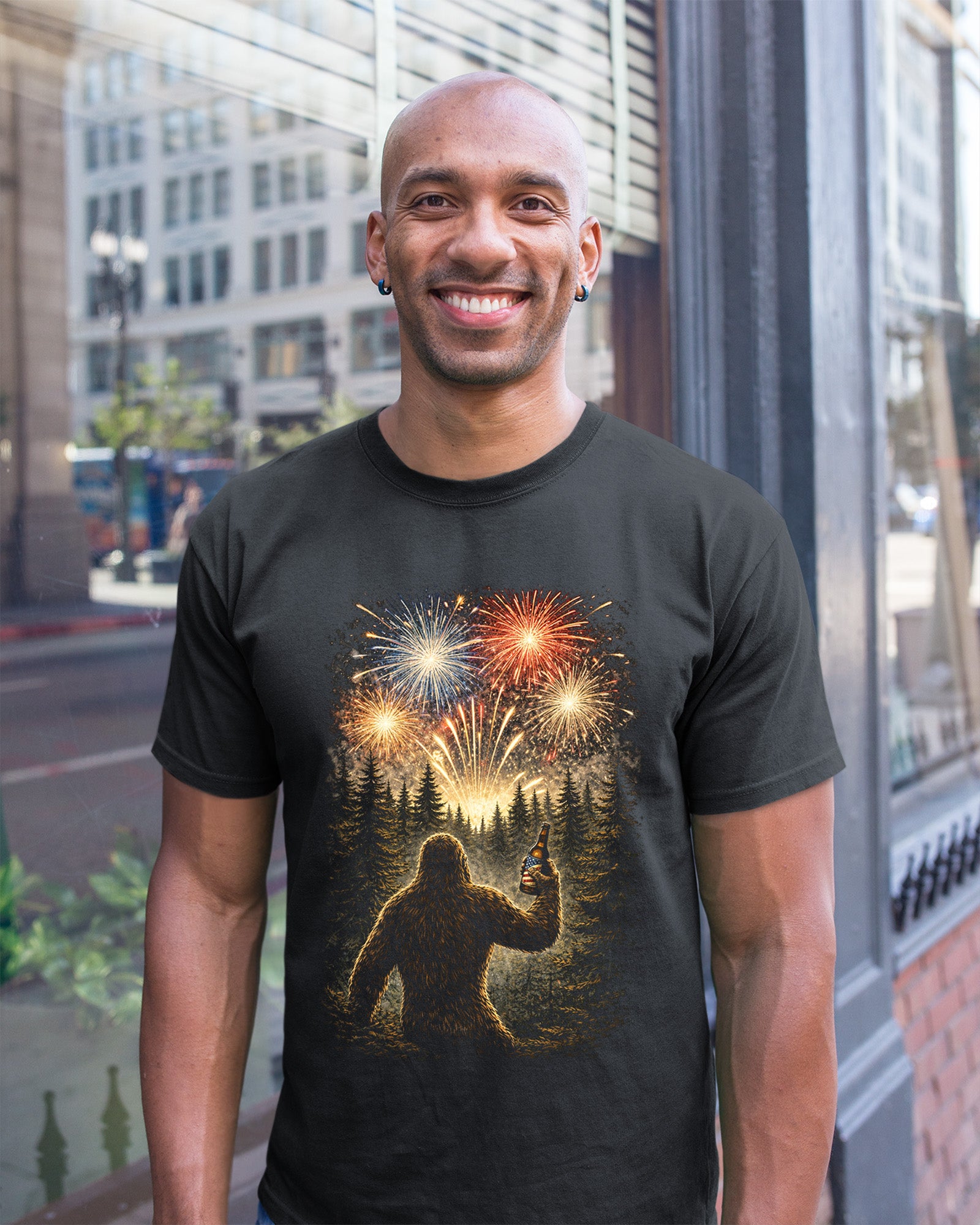 Bigfoot 4th of July Shirt