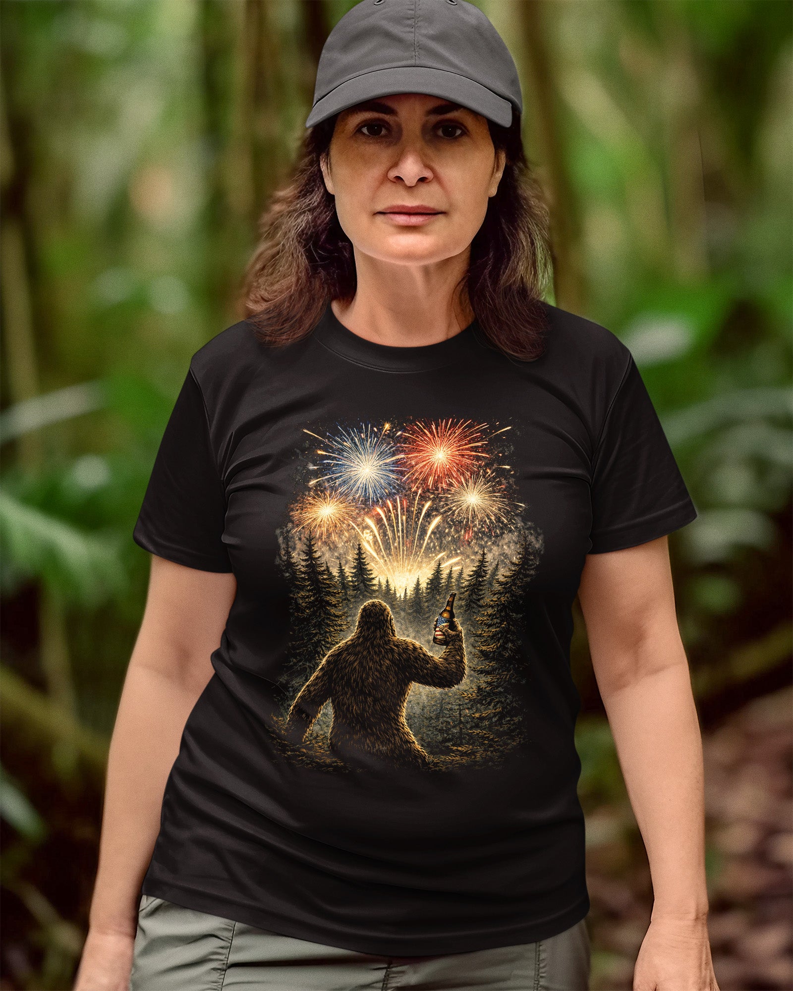 Bigfoot 4th of July Shirt