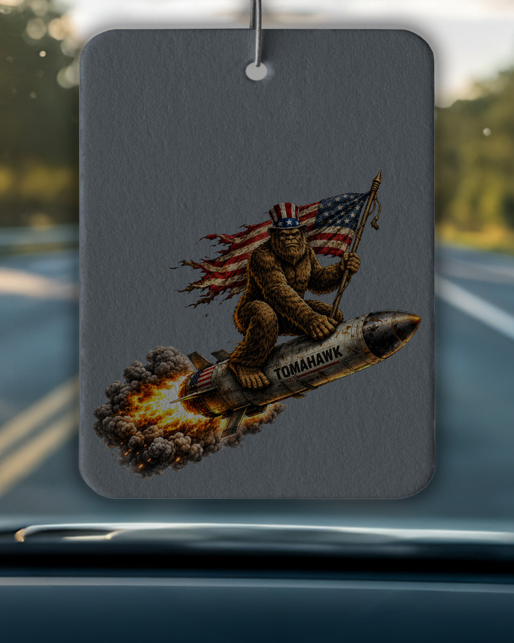 Bigfoot Tomahawk Air Freshner